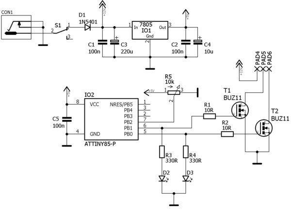 police strobo schema